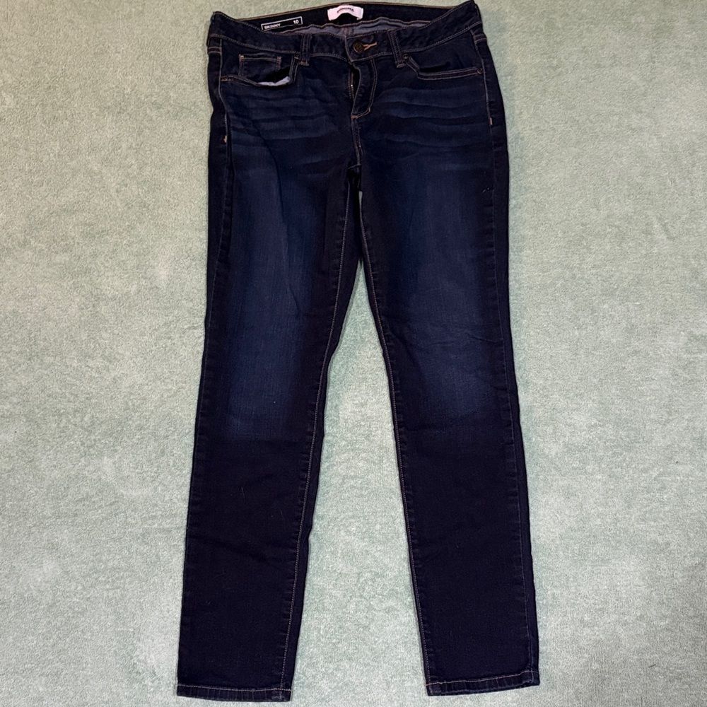 Women's Dark Blue Skinny Jeans